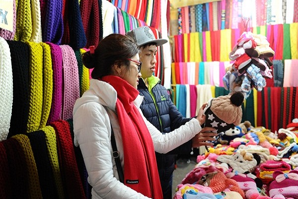 Sản phẩm len ở Đà Lạt rất đa dạng về mẫu mã