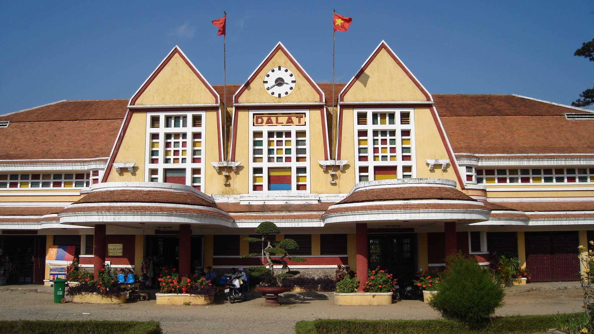 Ga Đà Lạt là nhà ga cổ kính nhất Đông Dương được bảo tồn đến ngày nay