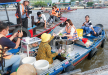 Tour CẦN THƠ 1 NGÀY (Chợ Nổi - Cồn Sơn) | Ăn Sáng Trên Sông - Vườn Trái Cây - Làm Bánh/Cá Lóc "Múa"