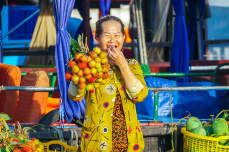 Tour CẦN THƠ 1 NGÀY (Chợ Nổi - Cồn Sơn) | Ăn Sáng Trên Sông - Vườn Trái Cây - Làm Bánh/Cá Lóc "Múa"