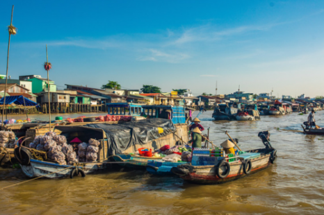 Tour CẦN THƠ 1 NGÀY (Chợ Nổi - Cồn Sơn) | Ăn Sáng Trên Sông - Vườn Trái Cây - Làm Bánh/Cá Lóc "Múa"