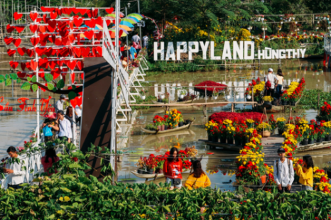 Tour Miền Tây Đồng Tháp - Cần Thơ 2 Ngày 1 Đêm | Làng hoa - Chợ nổi - Cồn Sơn - Chùa & Nhà cổ