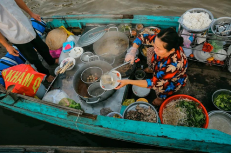 Tour Miền Tây Đồng Tháp - Cần Thơ 2 Ngày 1 Đêm | Làng hoa - Chợ nổi - Cồn Sơn - Chùa & Nhà cổ