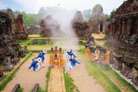 Tour Thánh Địa Mỹ Sơn  1/2  Ngày Từ Đà Nẵng/Hội An – Khám Phá Di Sản Chăm Pa & Du Ngoạn Trên Sông Thu Bồn