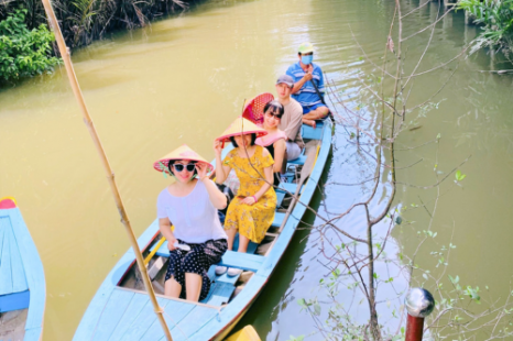Tour Miền Tây MỸ THO - BẾN TRE 1 Ngày | Cù Lao - Lò Nghề - Vườn Trái Cây - Chèo Xuồng Ba Lá - Chùa Vĩnh Tràng