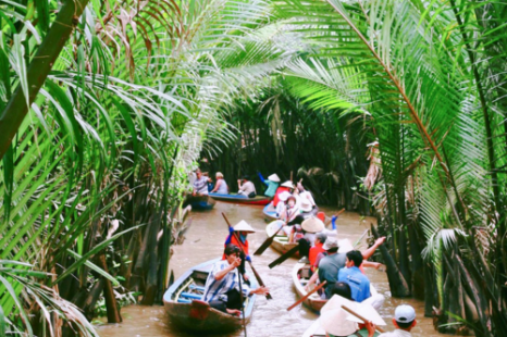 Tour Miền Tây MỸ THO - BẾN TRE 1 Ngày | Cù Lao - Lò Nghề - Vườn Trái Cây - Chèo Xuồng Ba Lá - Chùa Vĩnh Tràng