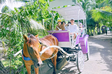 Tour Miền Tây MỸ THO - BẾN TRE 1 Ngày | Cù Lao - Lò Nghề - Vườn Trái Cây - Chèo Xuồng Ba Lá - Chùa Vĩnh Tràng