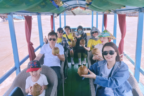Tour Miền Tây MỸ THO - BẾN TRE 1 Ngày | Cù Lao - Lò Nghề - Vườn Trái Cây - Chèo Xuồng Ba Lá - Chùa Vĩnh Tràng