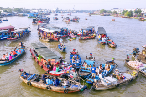 Tour 9 Tỉnh MIỀN TÂY 5N4Đ | Đi Trọn Cửu Long - Cây Trái Sông Nước - Hương Sắc Miền Quê