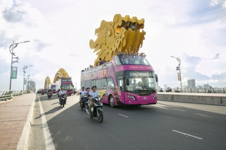 Khám phá tuyến xe bus 2 tầng phục vụ du lịch đầu tiên tại Đà Nẵng