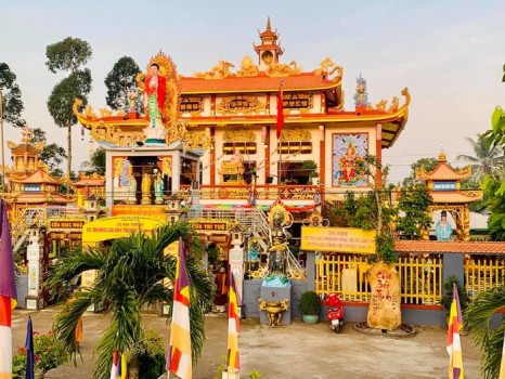 Tham quan ngôi chùa Bảo Tịnh nổi tiếng ở Hậu Giang