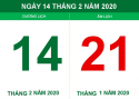 "Bật mí" ngày 14 tháng 2 năm 2021 là ngày bao nhiêu Âm lịch?