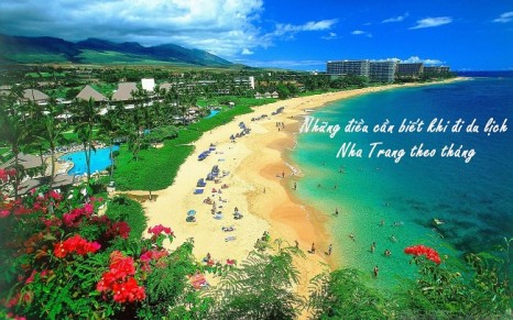 Những điều cần biết khi đi du lịch Nha Trang theo tháng