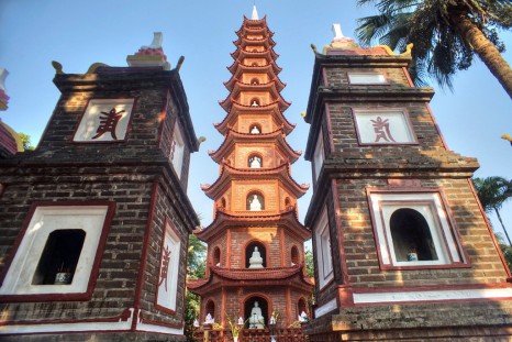 Kiến trúc độc đáo của chùa Trấn Quốc Hà Nội
