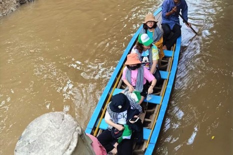 Tour Miền Tây 1 Ngày (MỸ THO - BẾN TRE) | Cồn Lân - Chèo Xuồng Ba Lá - Đi Xe Ngựa/Xe Lam - Chùa Vĩnh Tràng