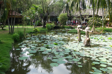 Tour Miền Tây 1 Ngày (MỸ THO - BẾN TRE) | Cồn Lân - Chèo Xuồng Ba Lá - Đi Xe Ngựa/Xe Lam - Chùa Vĩnh Tràng