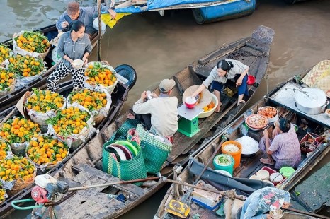 Tour Du Lịch Miền Tây 1 Ngày (Chợ Nổi Cái Bè - Kdl Vinh Sang )