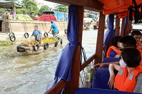 Tour Miền Tây MỸ THO - BẾN TRE - CẦN THƠ 2N1Đ | Cù Lao - Xuồng Ba Lá - Chợ Nổi - Vườn Trái Cây & Viếng Chùa