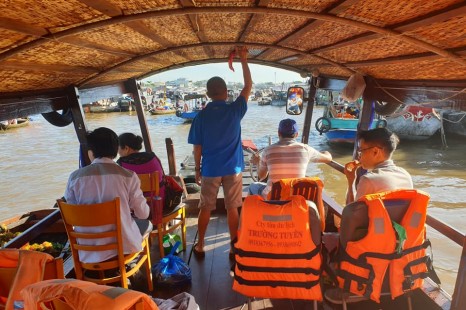 Tour Miền Tây CÁI BÈ - CẦN THƠ 2N1Đ | Cù Lao Tân Phong - Chợ Nổi - Vườn Trái Cây & Viếng Chùa