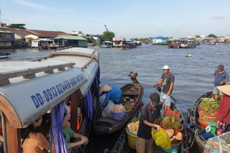 Tour CÁI BÈ - CẦN THƠ 2N1Đ | Cù Lao Tân Phong - Nhà Cổ Ông Kiệt - Chợ Nổi Cái Răng - Cồn Sơn - Vườn Trái Cây