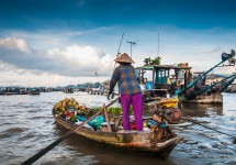 TOUR CẦN THƠ Nửa Ngày | Chợ Nổi Cái Răng -  Vườn Trái Cây - Lò Nghề - Thiền Viện