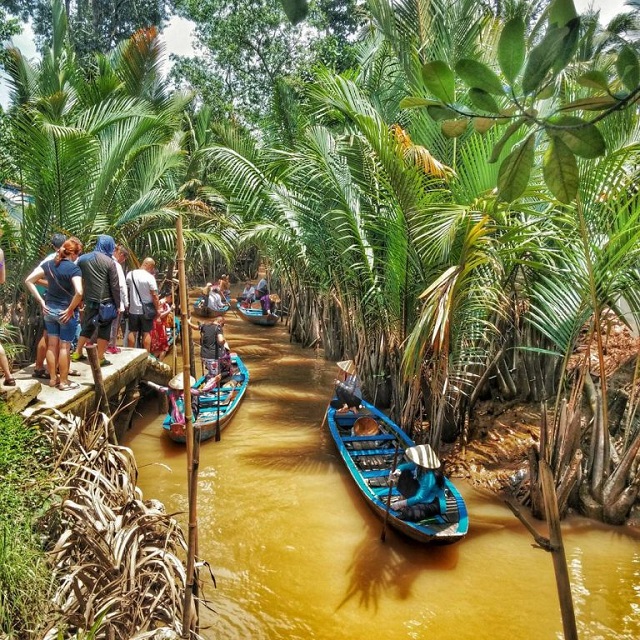 ban do du lich 13 tinh mien tay nam bo