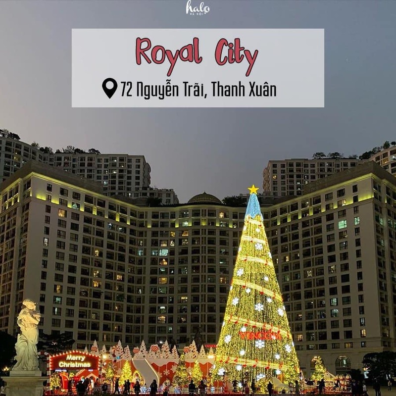 dia diem chup anh noel o ha noi