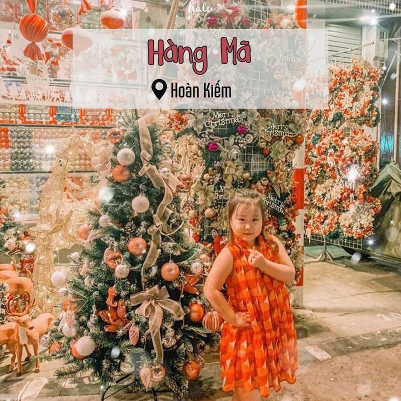 dia diem chup anh noel o ha noi