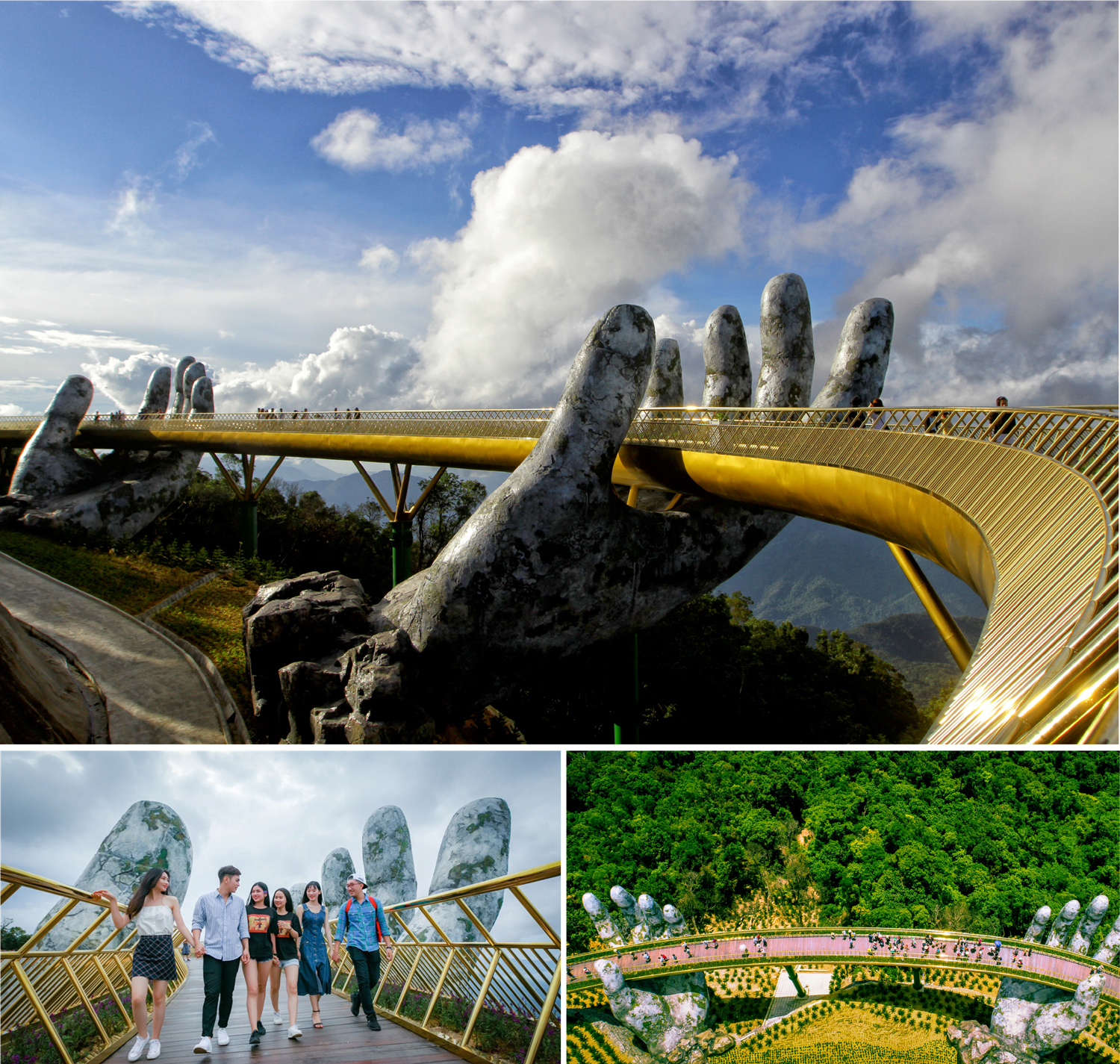 kham pha cau vang ba na hills