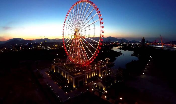 dia chi vong quay mat troi sun wheel da nang o dau