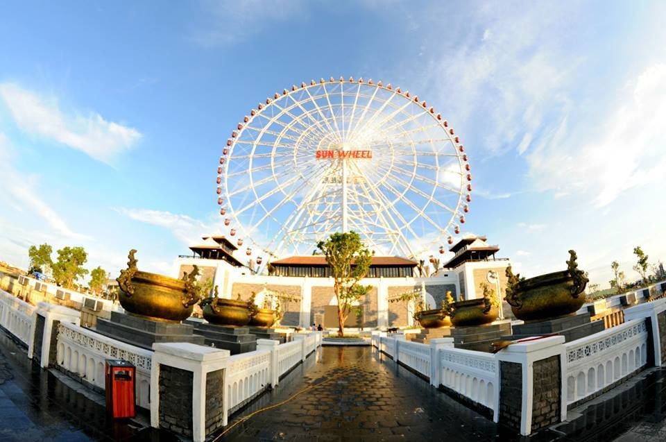 dia chi vong quay mat troi sun wheel da nang o dau