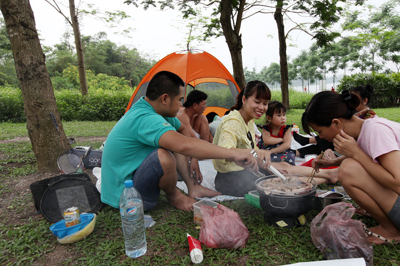 huong dan duong di den Dong Mo o Ha Noi