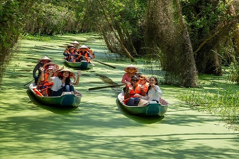 Tour Làng Nổi Tân Lập "Rừng Tràm Trà Sư" 1 Ngày - Thiền Viện Trúc Lâm...
