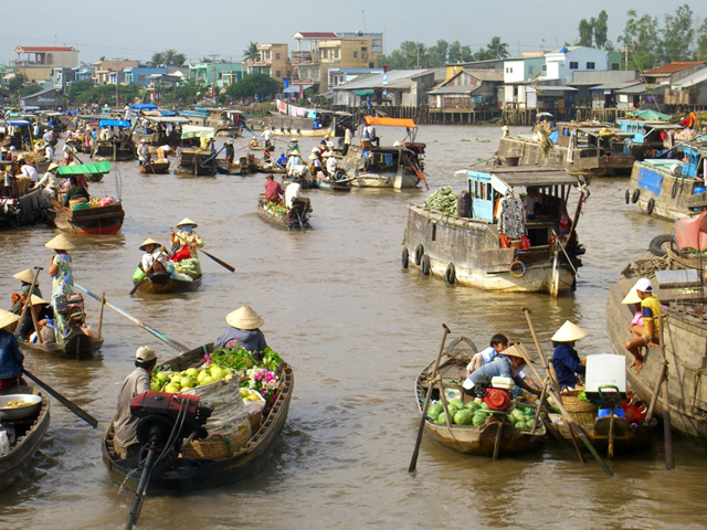 cho noi cai be o tien giang