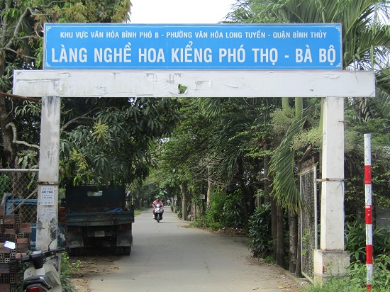 lang hoa ba bo o can tho