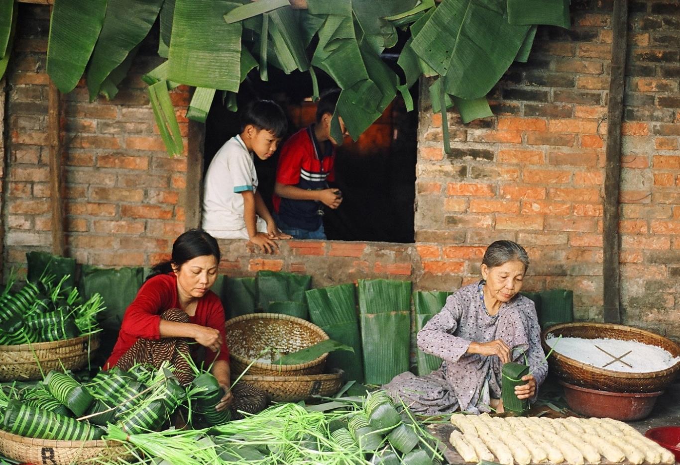 huong dan cach lam banh tet mien tay ngon nhu tet