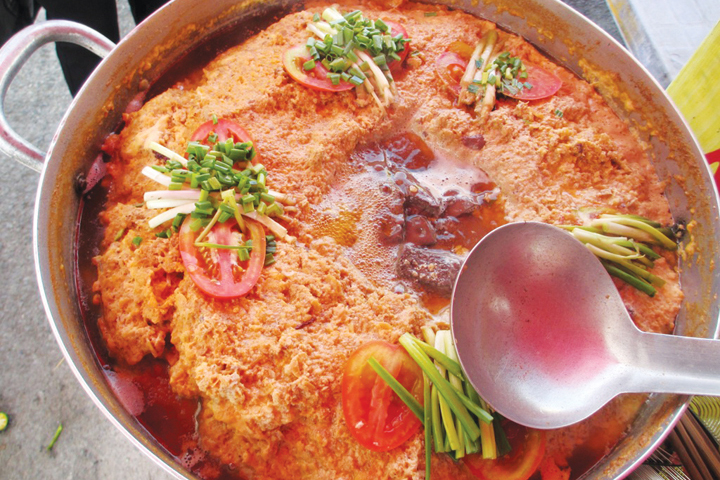 huong dan cach nau bun rieu cua mien tay ngon