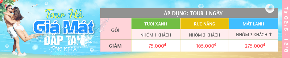 Tour du lịch Hè hot nhất 2020